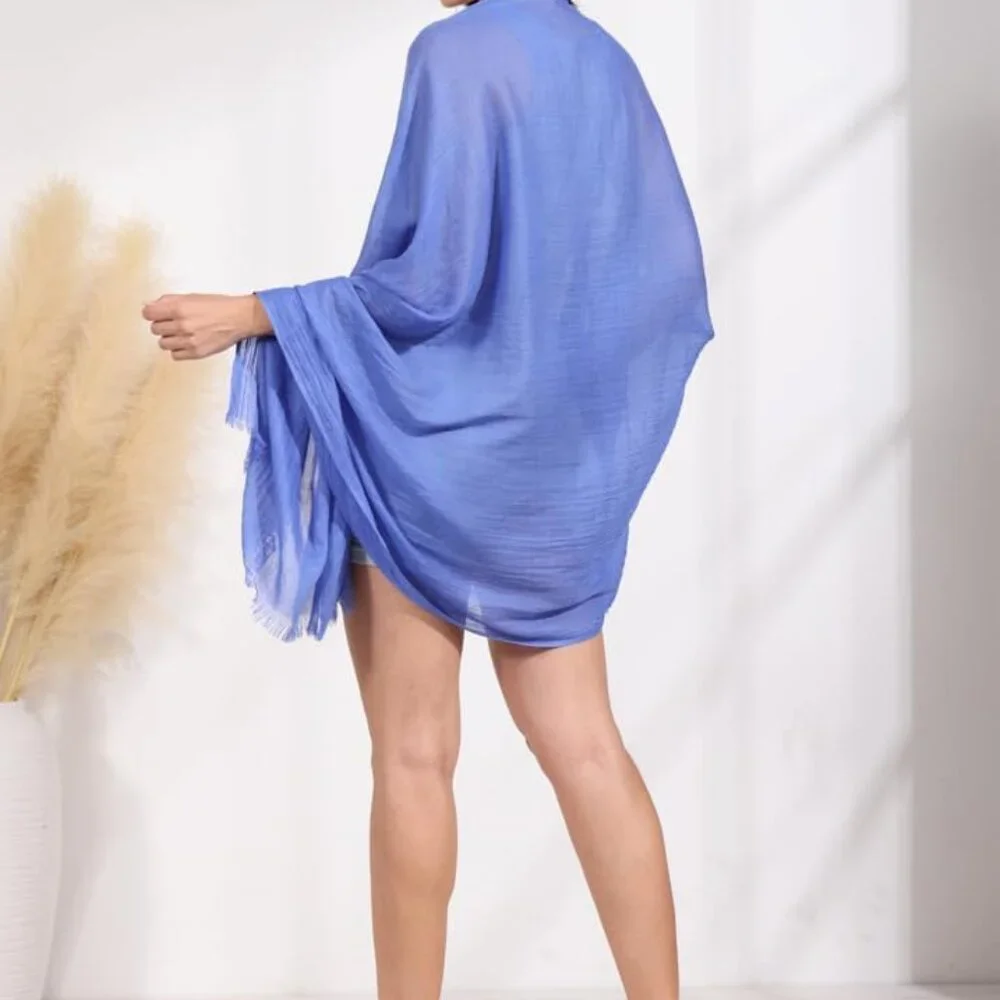 Women's Shawl, Evening Dress & Bikini Cover-Up, All-Season Scarves, Shawl Wraps - Picture 4 of 9